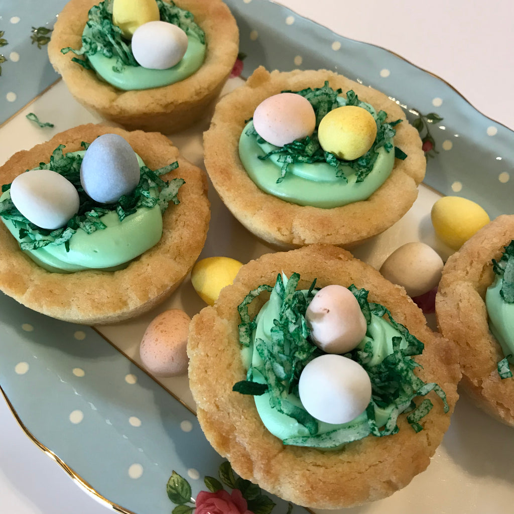 When Life Easter Basket Cookie Cups 