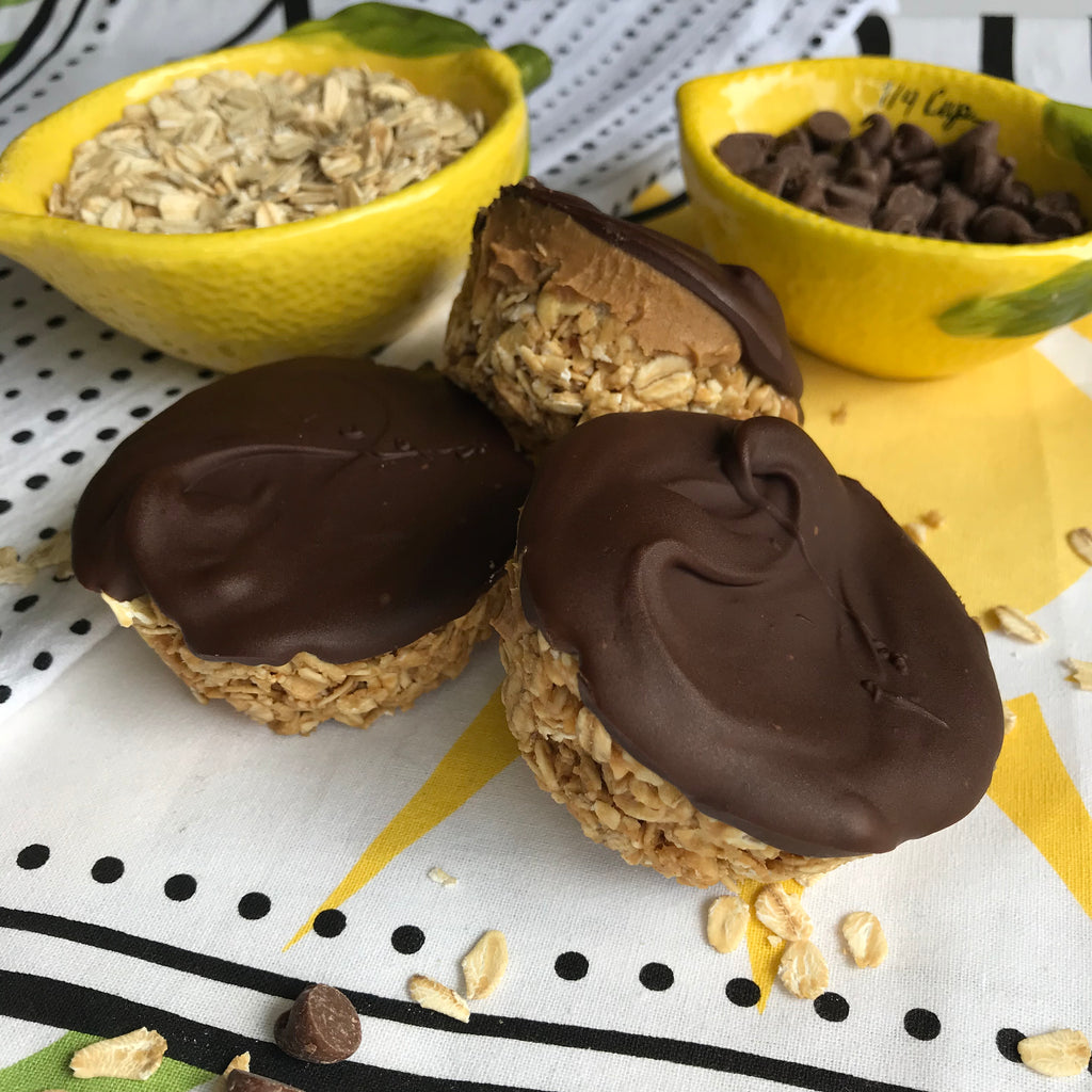 Feed the Soul Friday Chocolate Peanut Butter Oatmeal Cups 
