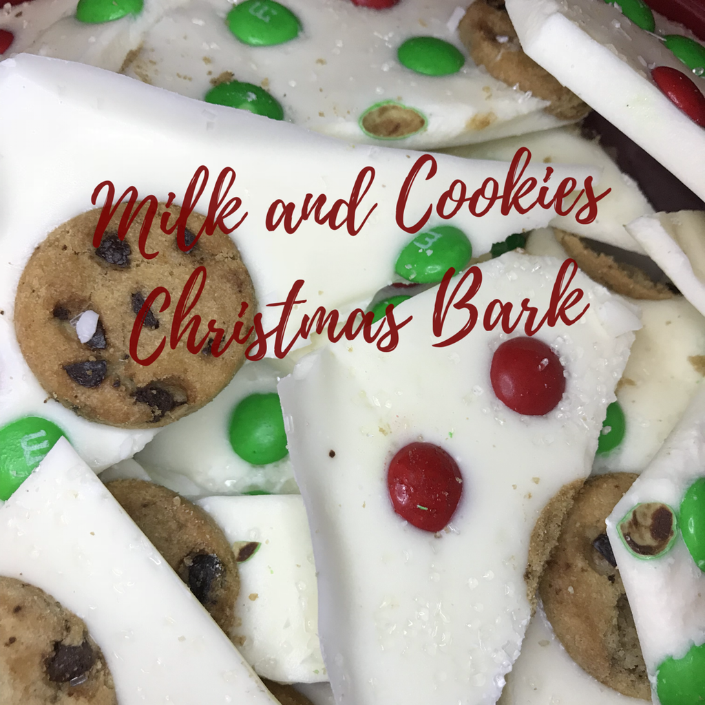Milk and Cookies Christmas Bark