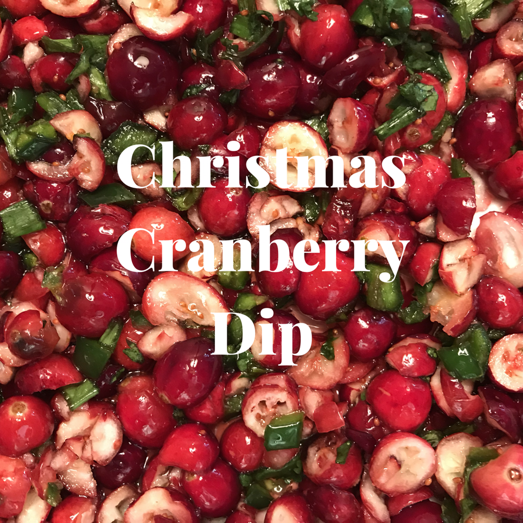 When Life Christmas Cranberry Dip